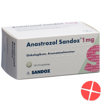 Anastrozol Sandoz Filmtabletten 1mg 100 Stück