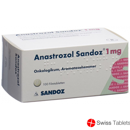 Anastrozol Sandoz Filmtabletten 1mg 100 Stück buy online
