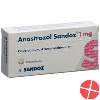 Anastrozol Sandoz Filmtabletten 1mg 30 Stück