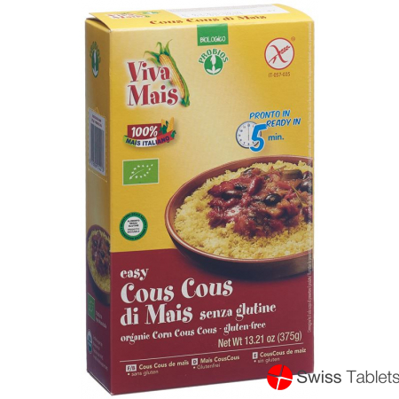 Probios Couscous Mais Glutenfrei Bio 375g buy online