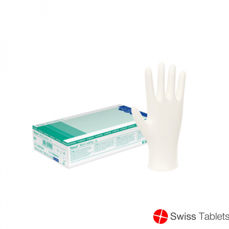 Vasco Nitril White Handschuhe Grösse M 150 Stück buy online