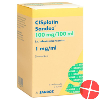 Cisplatin Sandoz 100mg/100ml Durchstechflasche 100ml