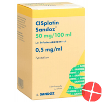 Cisplatin Sandoz 50mg/100ml Durchstechflasche 100ml
