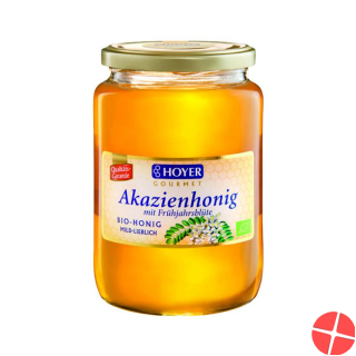 Hoyer Akazienhonig M Fruehjahrsblüten Bio Glas 1