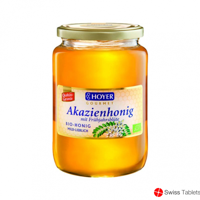 Hoyer Akazienhonig M Fruehjahrsblüten Bio Glas 1 buy online