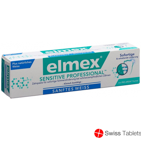 Elmex Sensitive Professional Zahnpasta Sanftes Weiss 75ml buy online