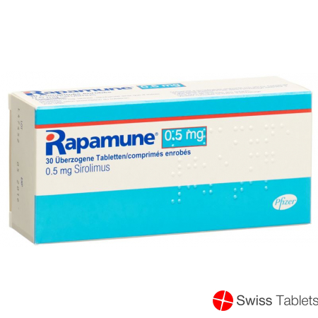 Rapamune Tabletten 0.5mg 30 Stück buy online