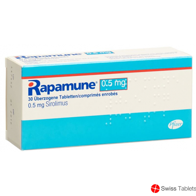 Rapamune Tabletten 0.5mg 30 Stück buy online