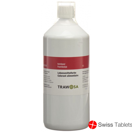 Trawosa Lebensmittelfarbstoff Himbeer Flasche 1L buy online