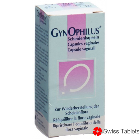 Gynophilus Vaginalkapseln Probiot F Vaginalflora 14 Stück buy online