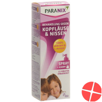 Paranix Anti Kopfläuse und Nissen Spray Kamm 100ml