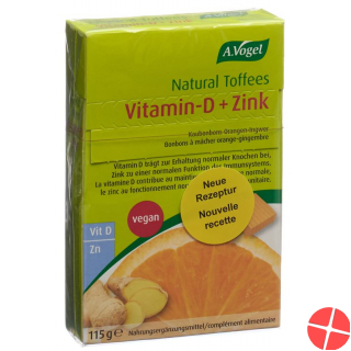 Natural Energy Toffees Ingwer-Orange 115g