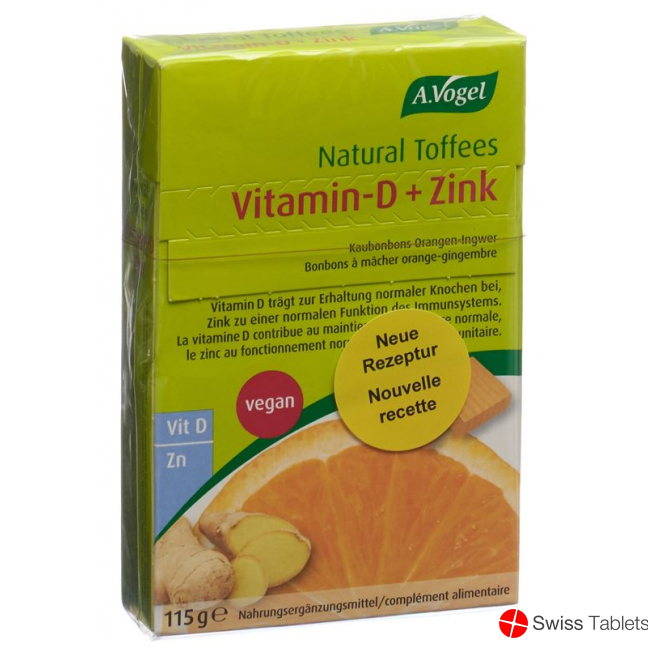 Natural Energy Toffees Ingwer-Orange 115g buy online