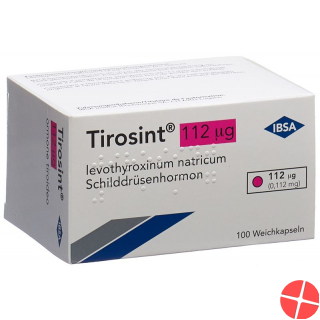 Tirosint Kapseln 112mcg 100 Stück