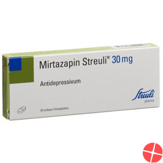 Mirtazapin Streuli Filmtabletten 30mg 30 Stück