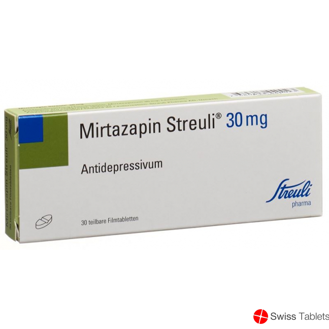 Mirtazapin Streuli Filmtabletten 30mg 30 Stück buy online