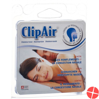 Clipair Nasendilatator 3 Stück für Schlaf und Sport