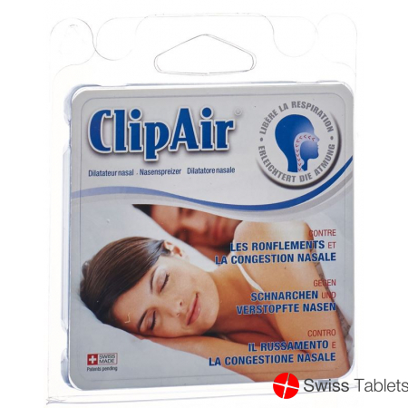 Clipair Nasendilatator 3 Stück für Schlaf und Sport buy online