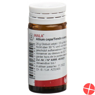 Wala Allium Cepa/tendo Comp Globuli Flasche 20g