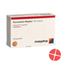 Fluvastatin Mepha Retard Depotabs 80mg 28 Stück