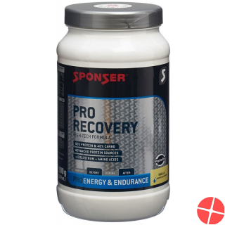 Sponser 50/36 Pro Recovery Drink Vanille Dose 900g