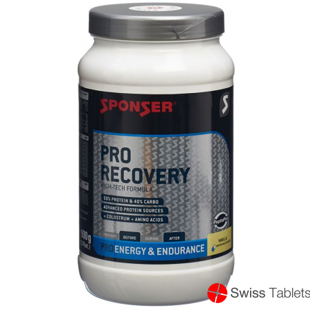 Sponser 50/36 Pro Recovery Drink Vanille Dose 900g buy online