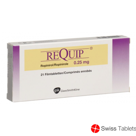 Requip Filmtabletten 0.25mg 21 Stück buy online