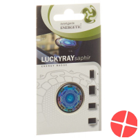 Avantgarde Energetic Energy Badge Lucky Ray Sapphire