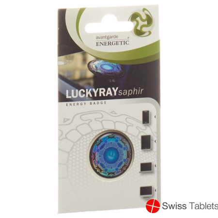Avantgarde Energetic Energy Badge Lucky Ray Sapphire buy online