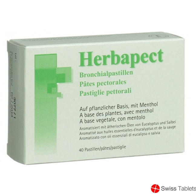 Herbapect Bronchialpastillen 40 Stück buy online