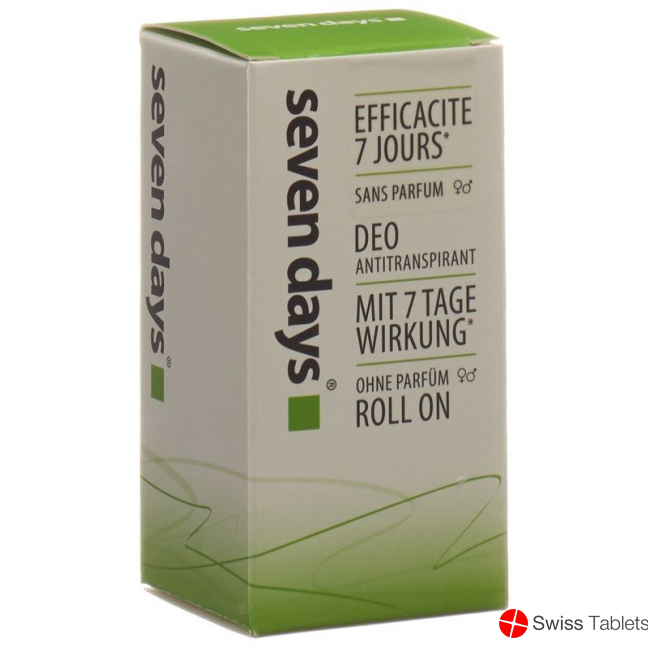Seven Days Deo Antitranspirant Roll-On 50ml buy online