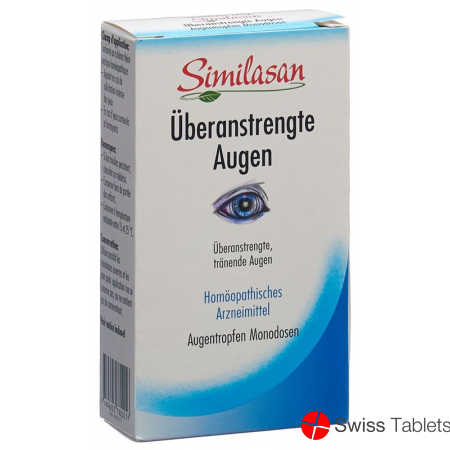 Similasan Überanstrengte Augen Monodosen 20x 0.45ml buy online