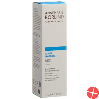 Boerlind Aquanature Reinigungsmousse Erfrisc 150ml Boerlind Aquanature Reinigungsmousse Erfrisc 150ml