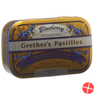 Grether’s Pastilles Blueberry Zuckerfrei Dose 110g