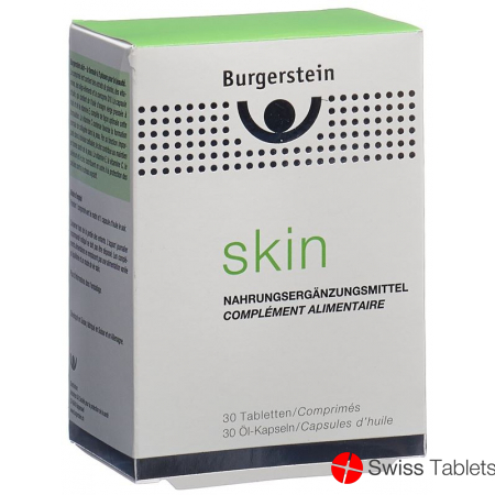 Burgerstein Skin 30 tablets + 30 capsules buy online