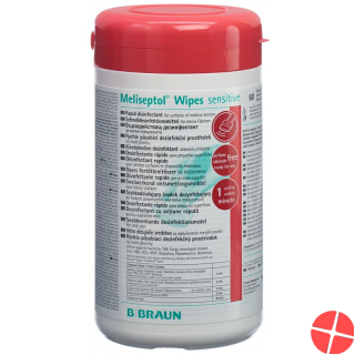 Meliseptol Wipes Sensitive 60 Stück