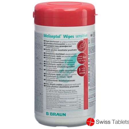 Meliseptol Wipes Sensitive 60 Stück buy online