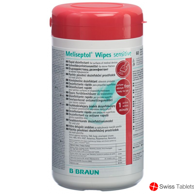 Meliseptol Wipes Sensitive 60 Stück buy online
