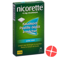 Nicorette Polar Mint Kaudepots 4mg 30 Stück