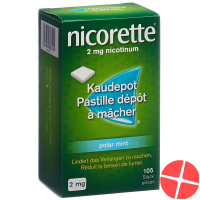 Nicorette Polar Mint Kaudepots 2mg 105 Stück