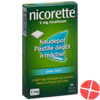 Nicorette Polar Mint Kaudepots 2mg 30 Stück