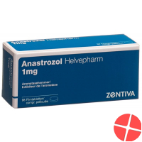 Anastrozol Helvepharm Filmtabletten 1mg 98 Stück