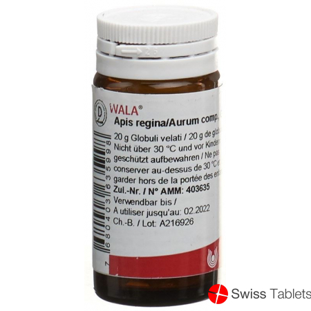 Wala Apis Regina/aurum Comp Globuli 20g buy online