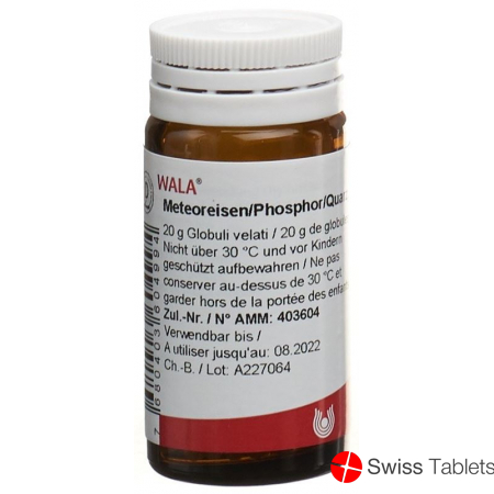 Wala Meteoreisen/phosphor/quarz Globuli 20g buy online