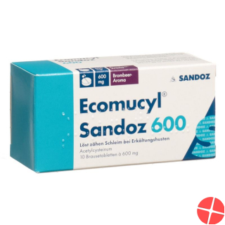 Ecomucyl Sandoz Brausetabletten 600mg 10 Stück