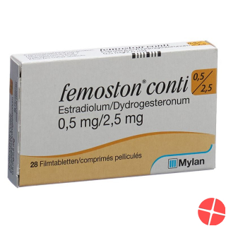 Femoston Conti Filmtabletten 0.5/2.5 28 Stück