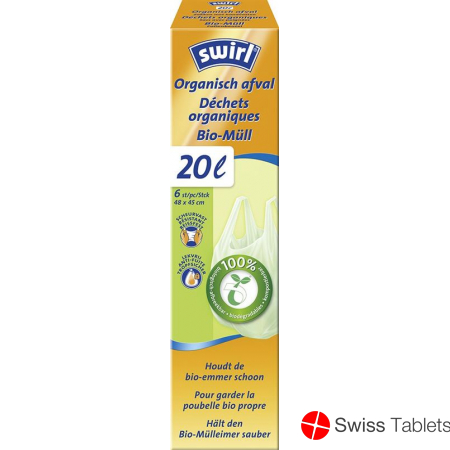 Swirl Müllbeutel 20L Bio 6 Stück buy online