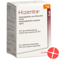 Hizentra Injektionslösung 1g/5ml Durchstechflasche 5ml