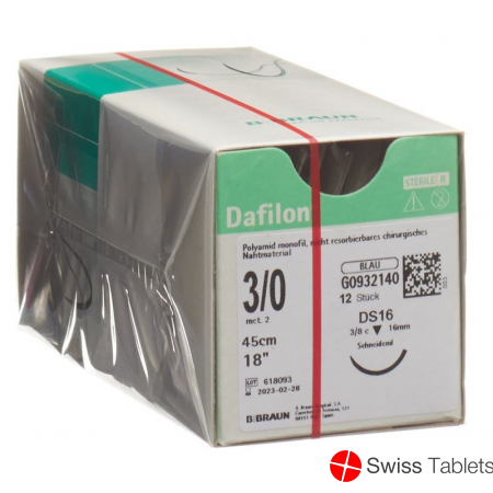Dafilon 45cm Blau Dose 16 3-0 12 Stück buy online