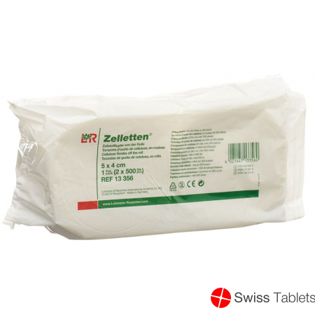 Lohmann Zelletten Zellstofftupfer Rollen 2 Stück buy online
